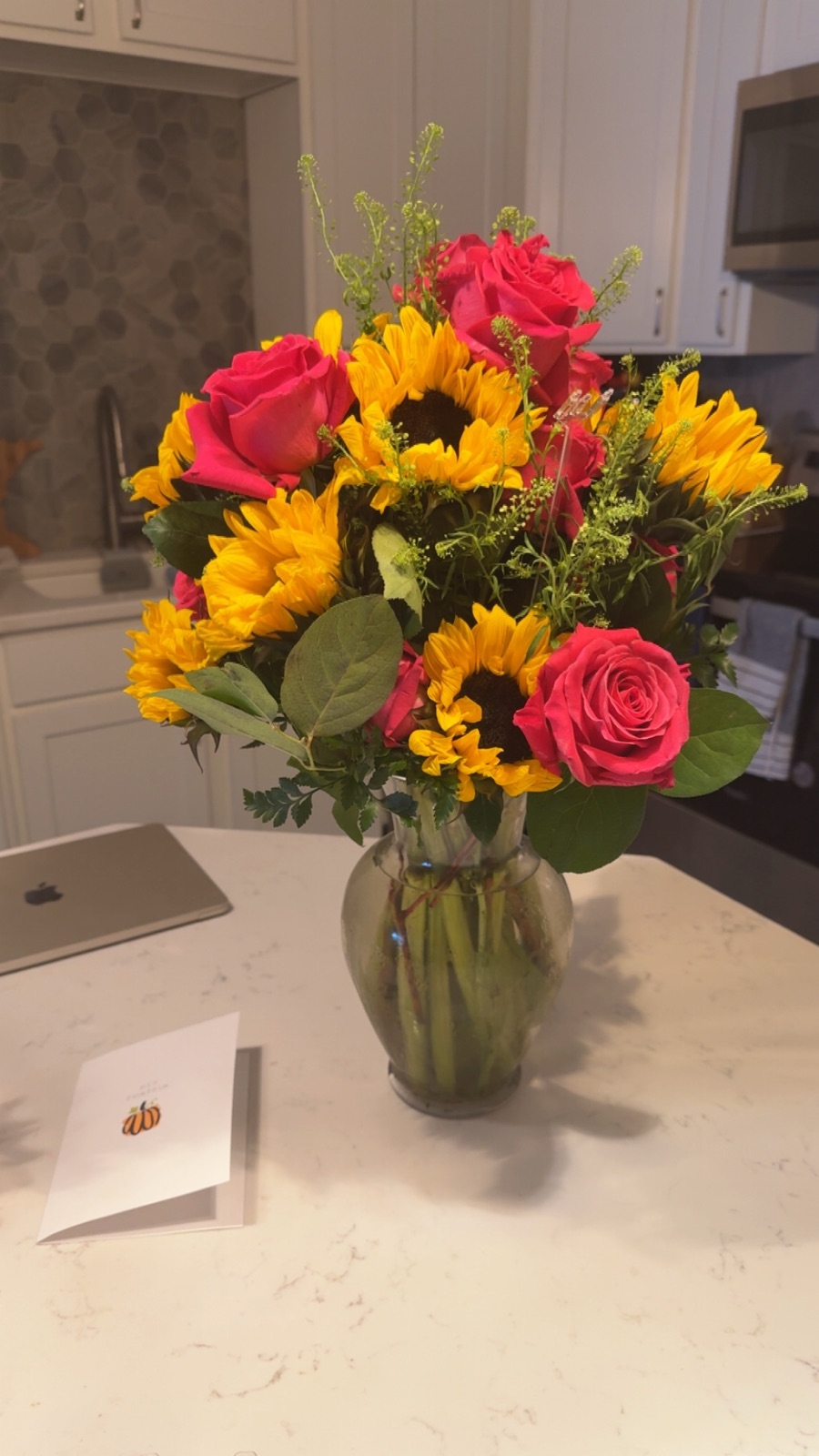 The flowers from Feb 14, 2025